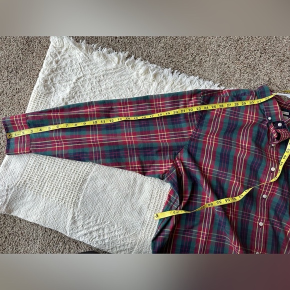 Oak Hill Shirt Men's 2XL Multicolor Long Sleeve Button Up 100% Cotton Pocket - Picture 11 of 12